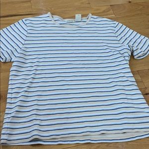 Striped oversized T-shirt
